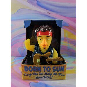 Celebriducks Born to Sun Rubber Duck Collectible New in Box Music